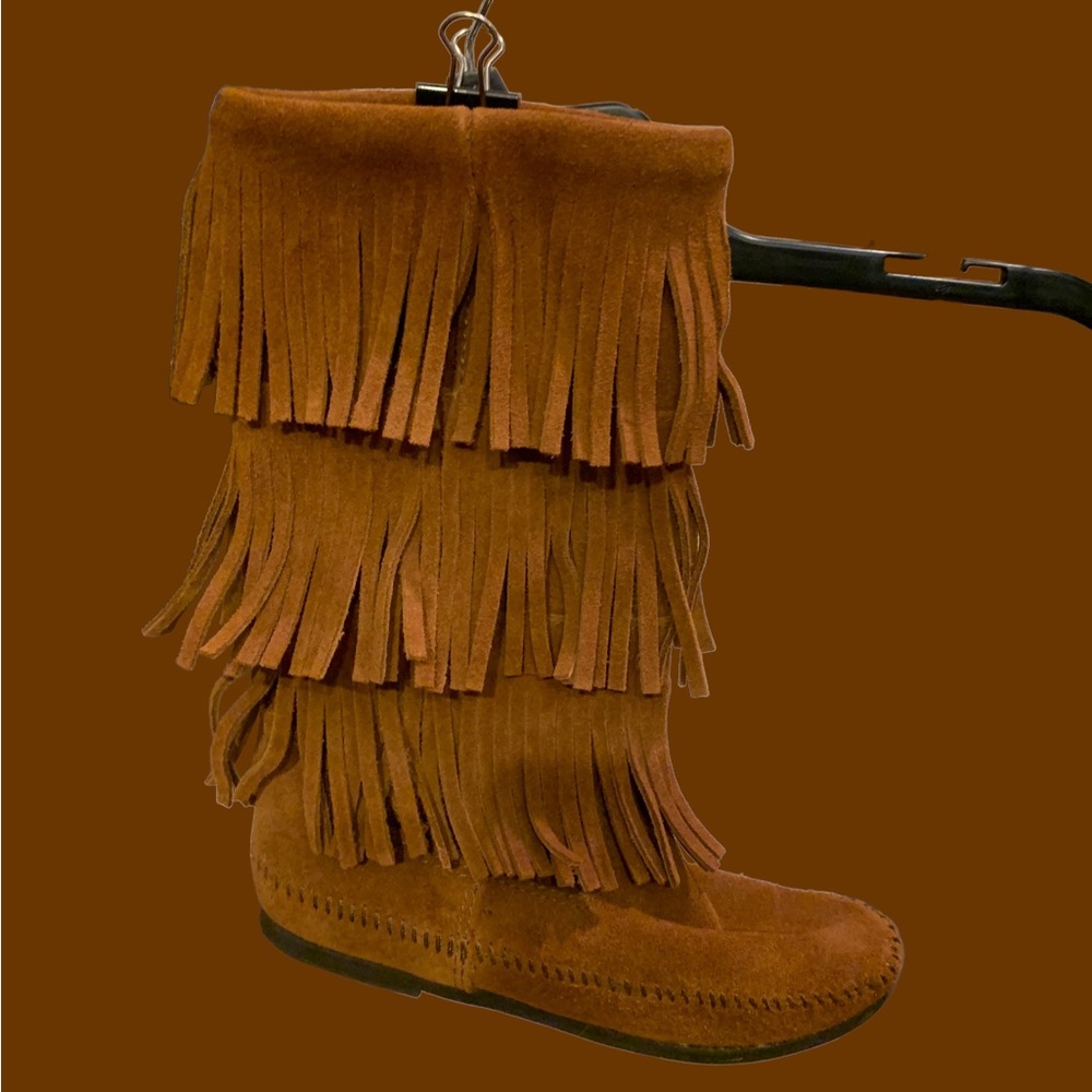 Minnetonka Mid Calf Moccasins